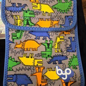 Nylon Dinosaur Lunchbox with clip handle